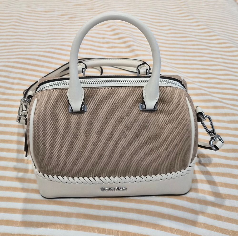 Calvin Klein Taupe Shoulder Bag