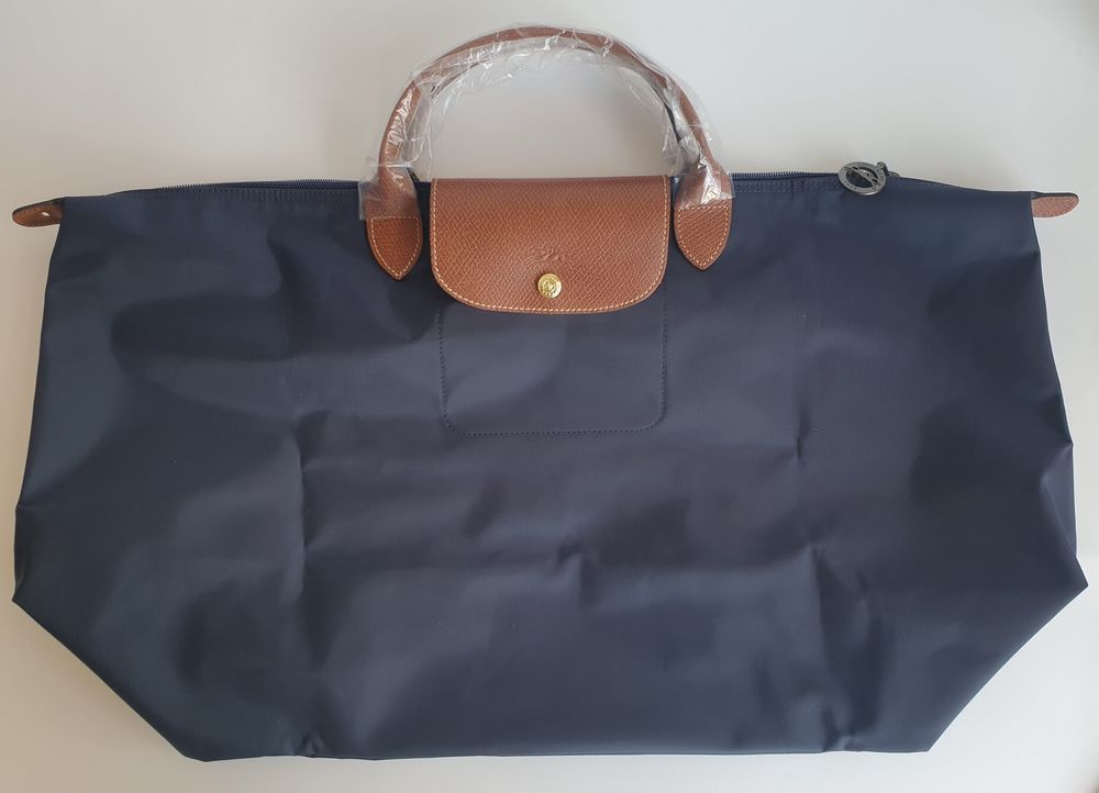 LONGCHAMP LE PLIAGE ORIGINAL L TRAVEL BAG NAVY