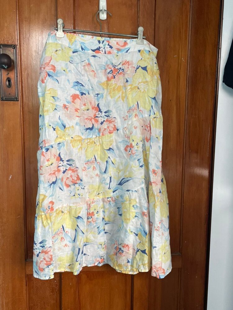 Zest Floral Midi Skirt