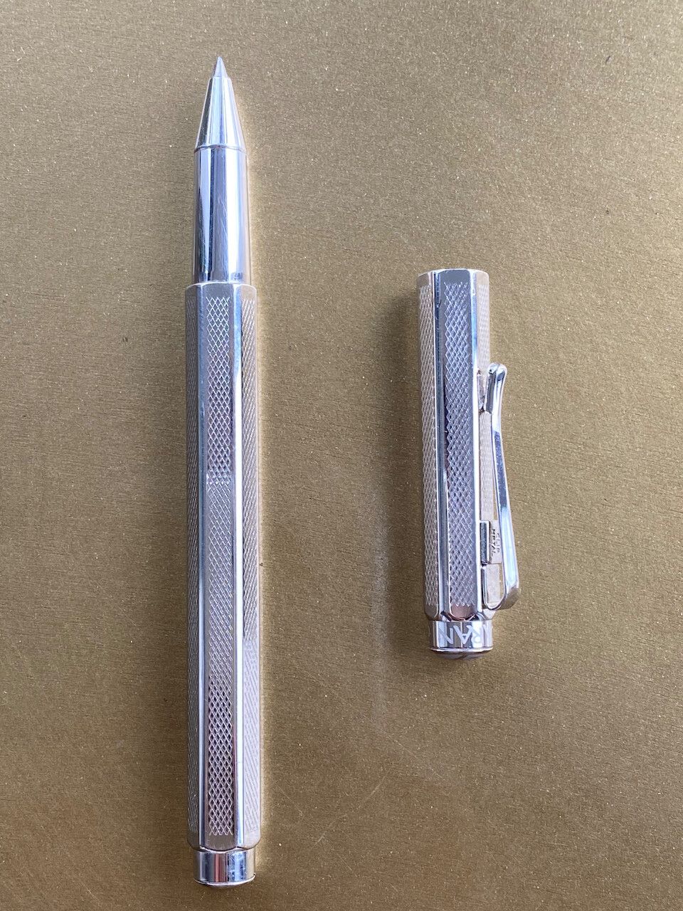 CARAN d'ACHE ECRIDOR Platinum Plated Roller Pen