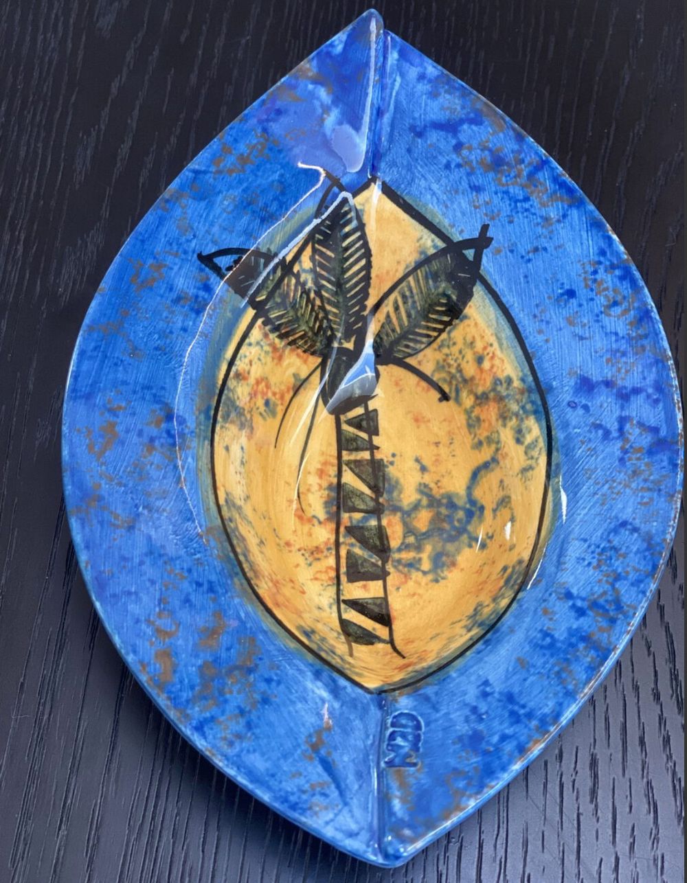 Te Nikau Palm Pottery Bowl