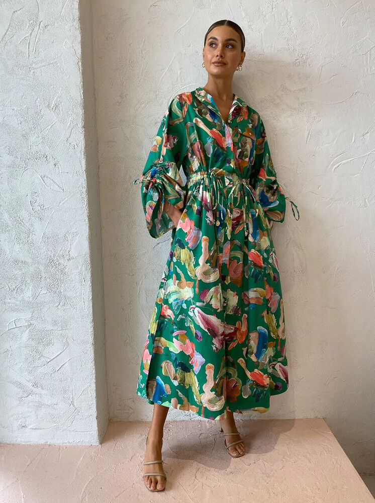 Alemais Arlo Shirt Dress
