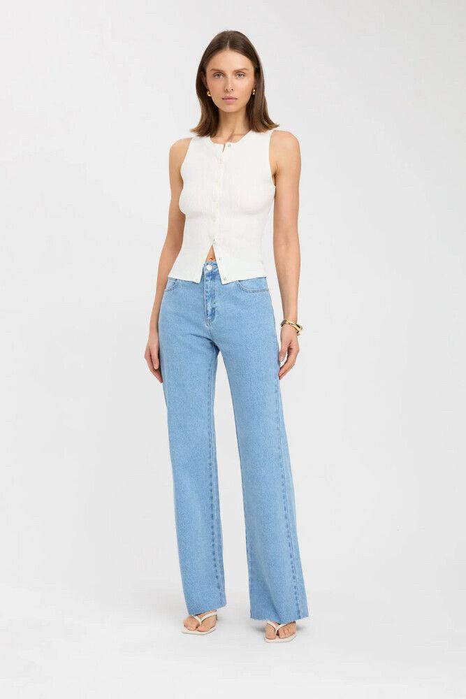 Kookai Ezra Jean Harbour Blue