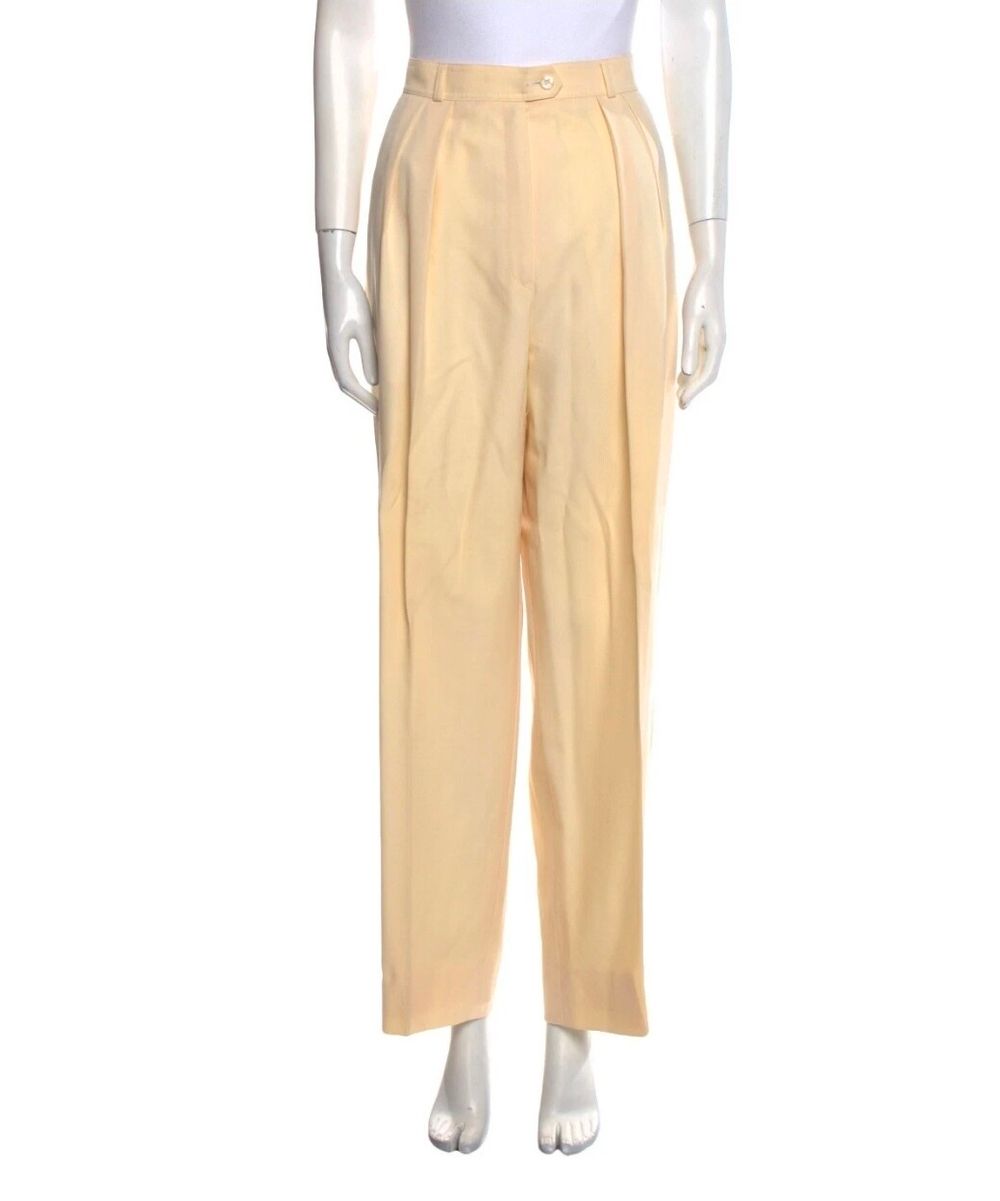 Aquascutum Wool Wide Legs Pants