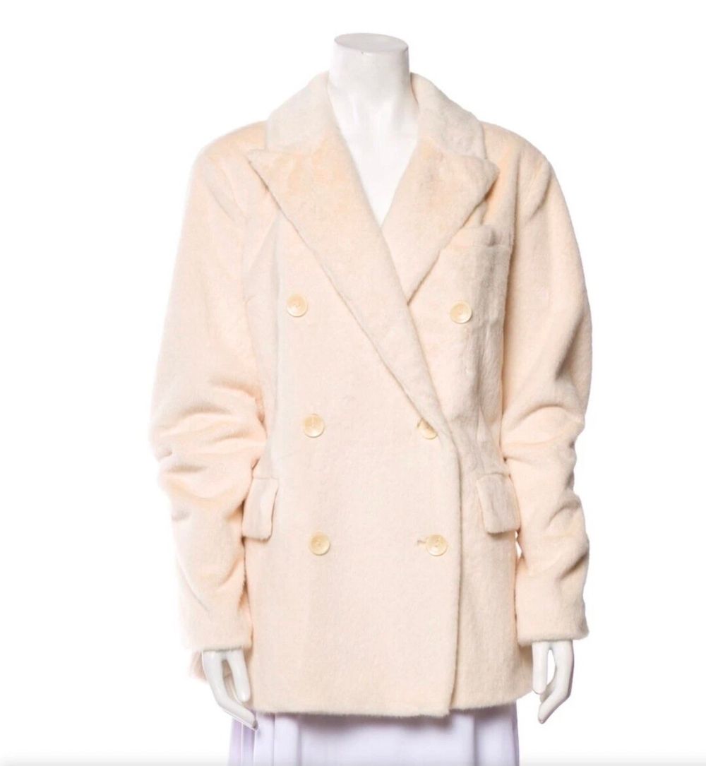 Stand Studios Sallie Faux  Fur  Jacket Size 40