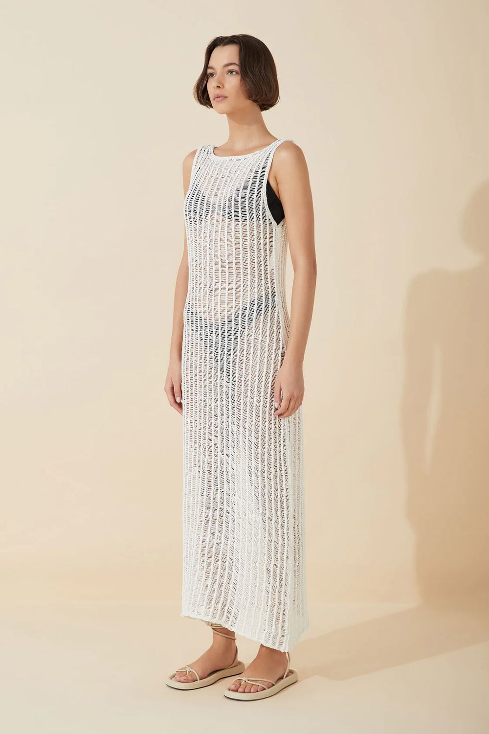 sachin and babi light blue dress Liza crochet dress