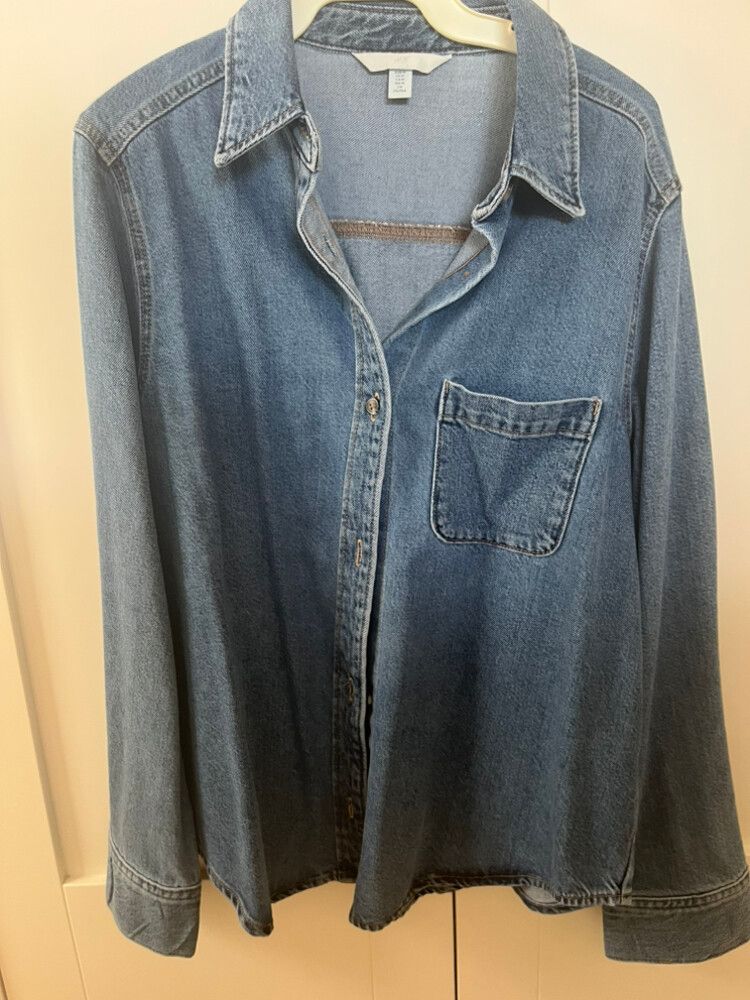 H&M denim shirt