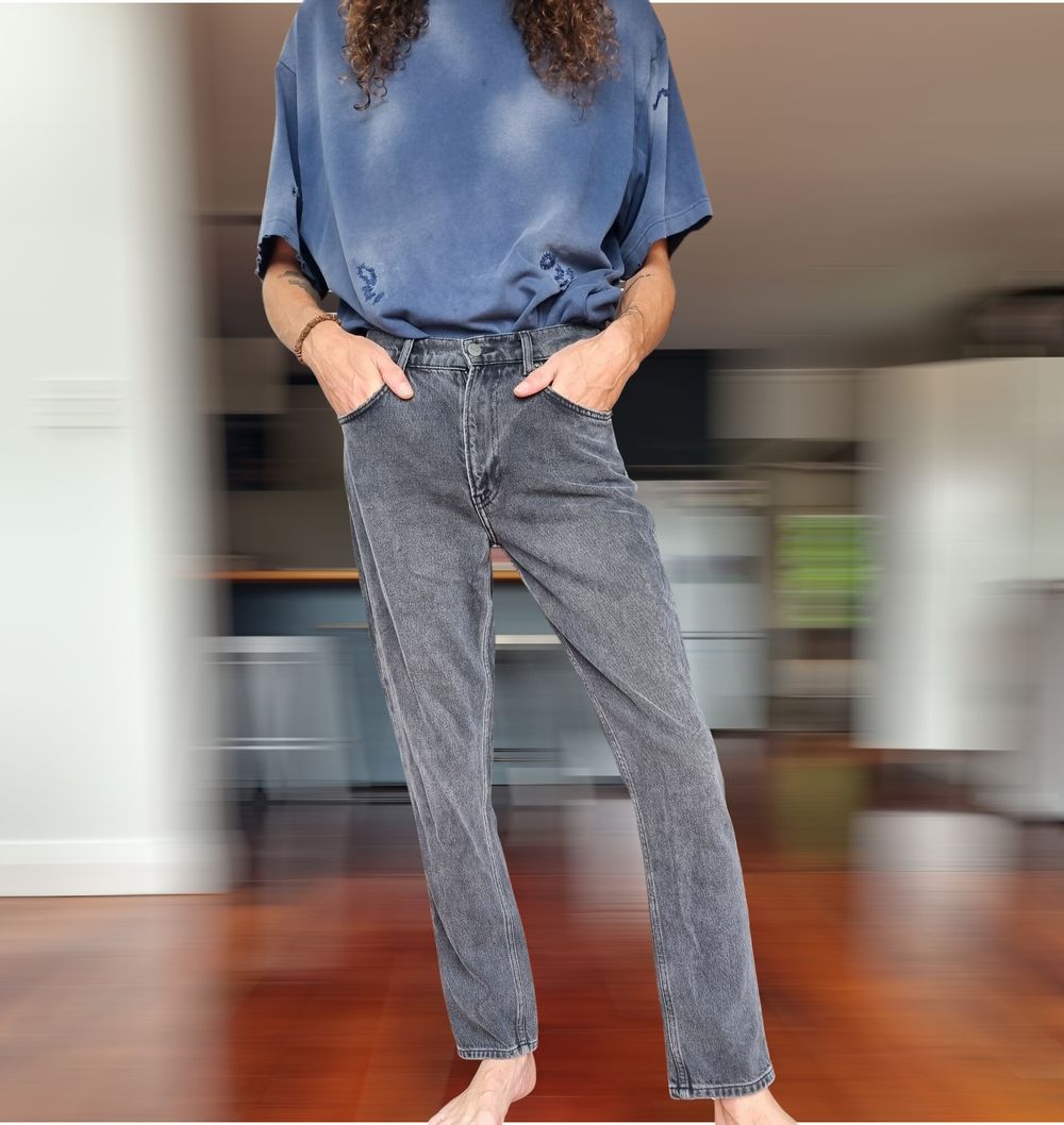 Reformation Jeans in Washed Black size 27