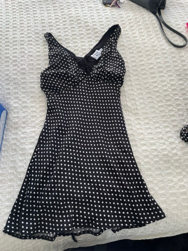 strapless open back dress Princess Polly