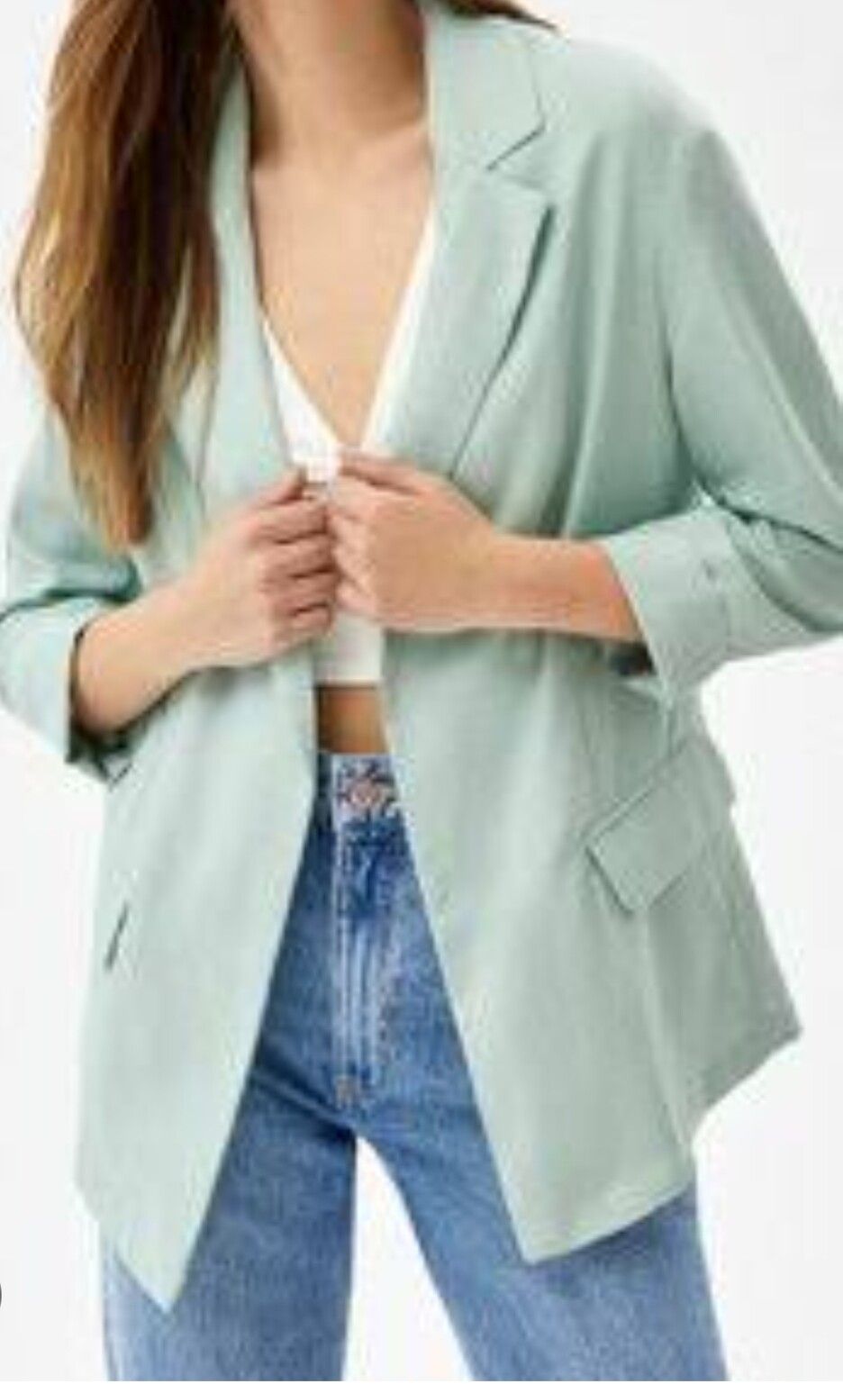Light blazer - mint green