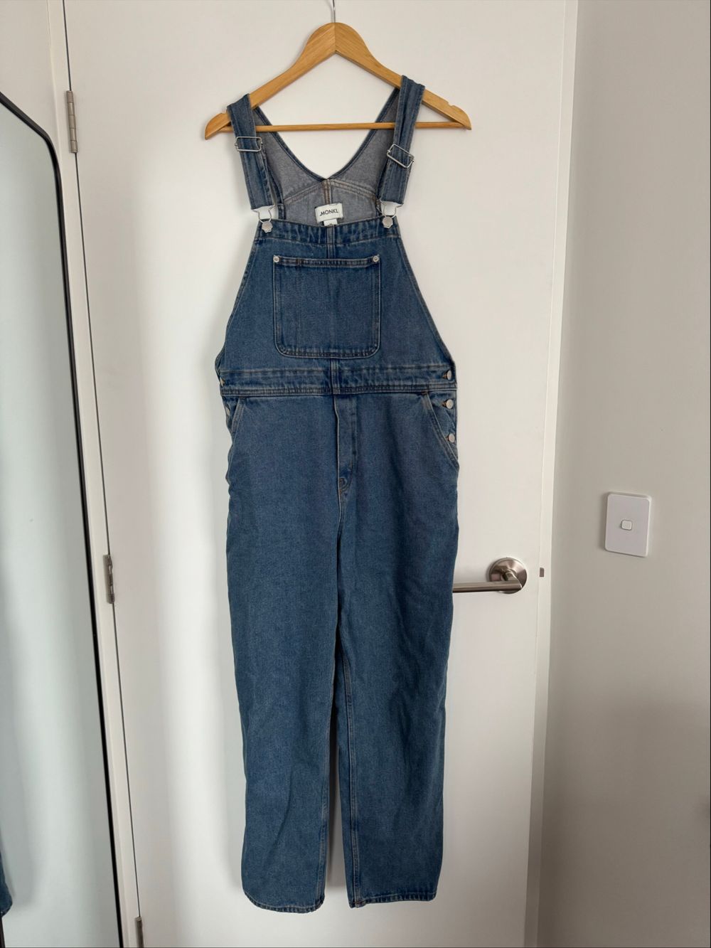 Monkl Blue Denim Overalls