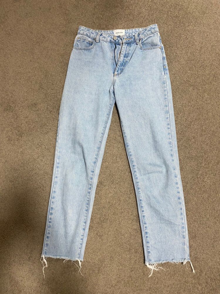 Abrand Jeans Light Blue Straight Leg Jeans