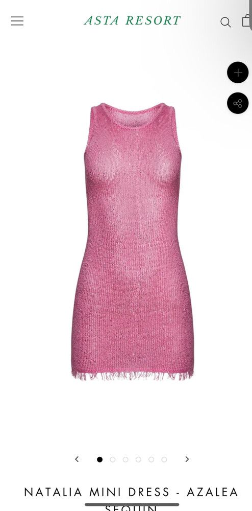 asta resort - Natalia Mini Dress - Azalea Sequin on Designer Wardrobe asta resort - Natalia Mini Dress - Azalea Sequin on Designer Wardrobe