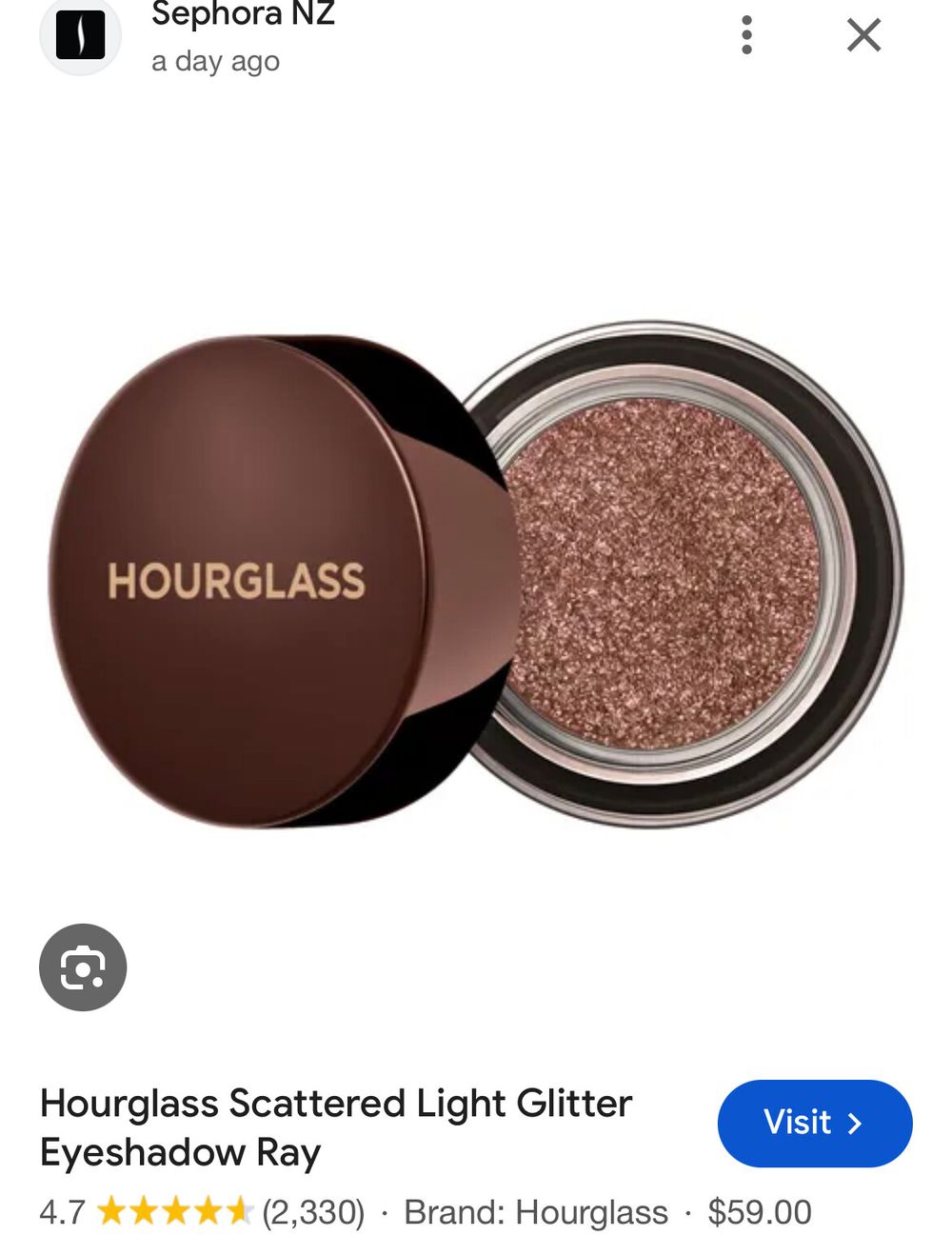 Hourglass eyeshadow blazer ambient