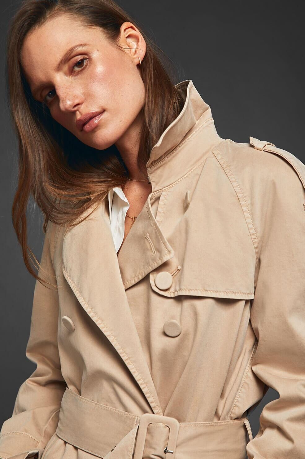 ANINE BING Classic Trench Coat Classic trench coat Classic wardrobe