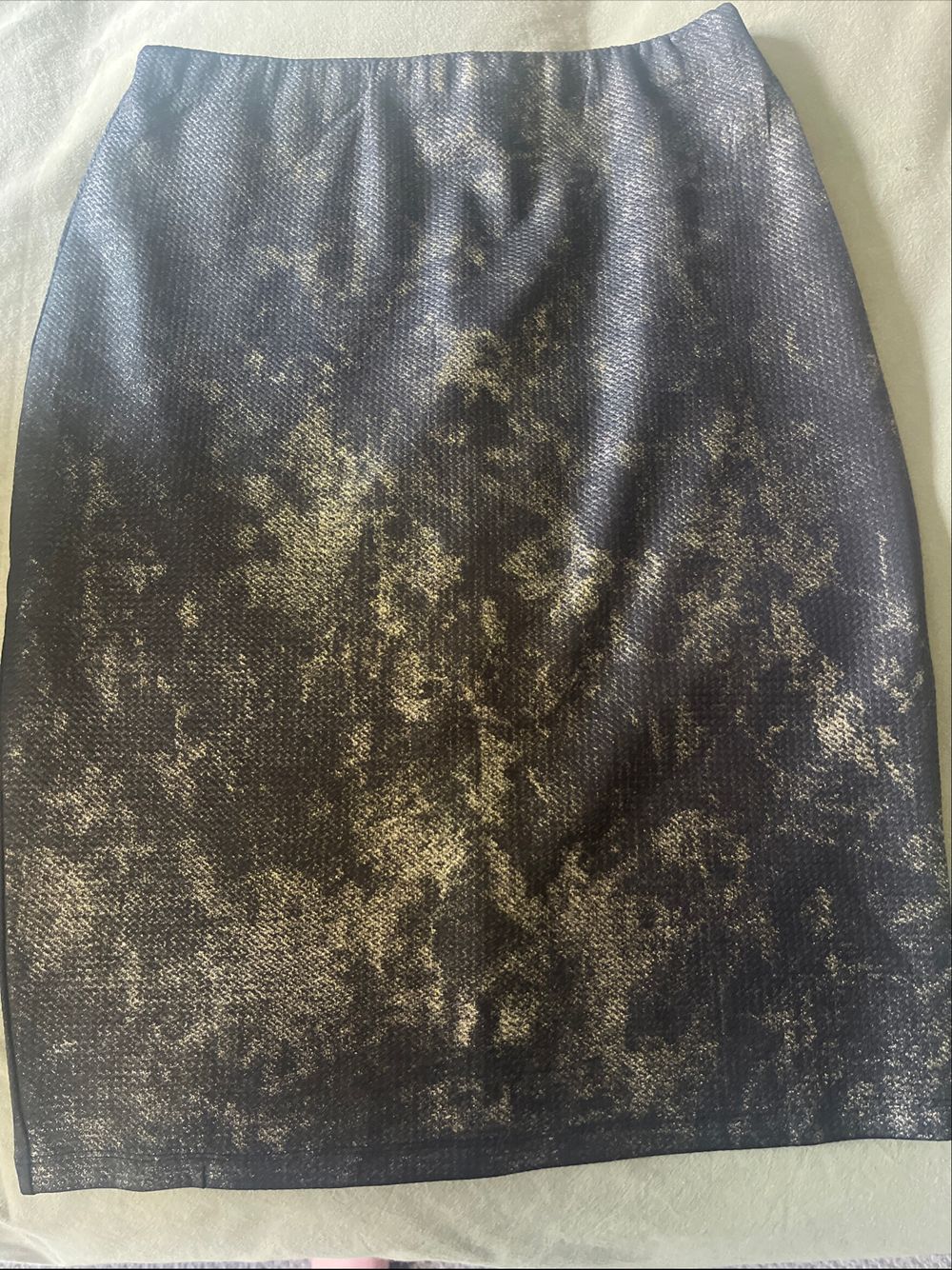Black and Gold Skirt