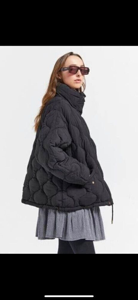 Karen Walker Black Quilted Jacket