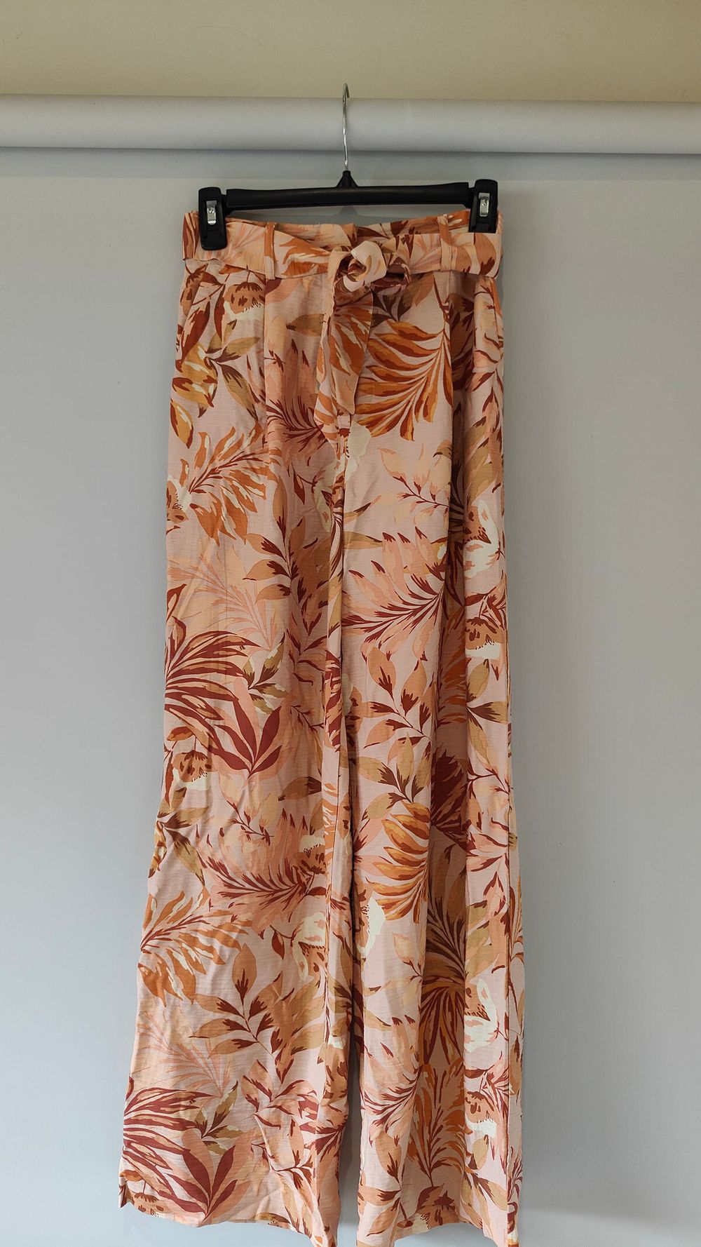 Floral Wide Leg Pants