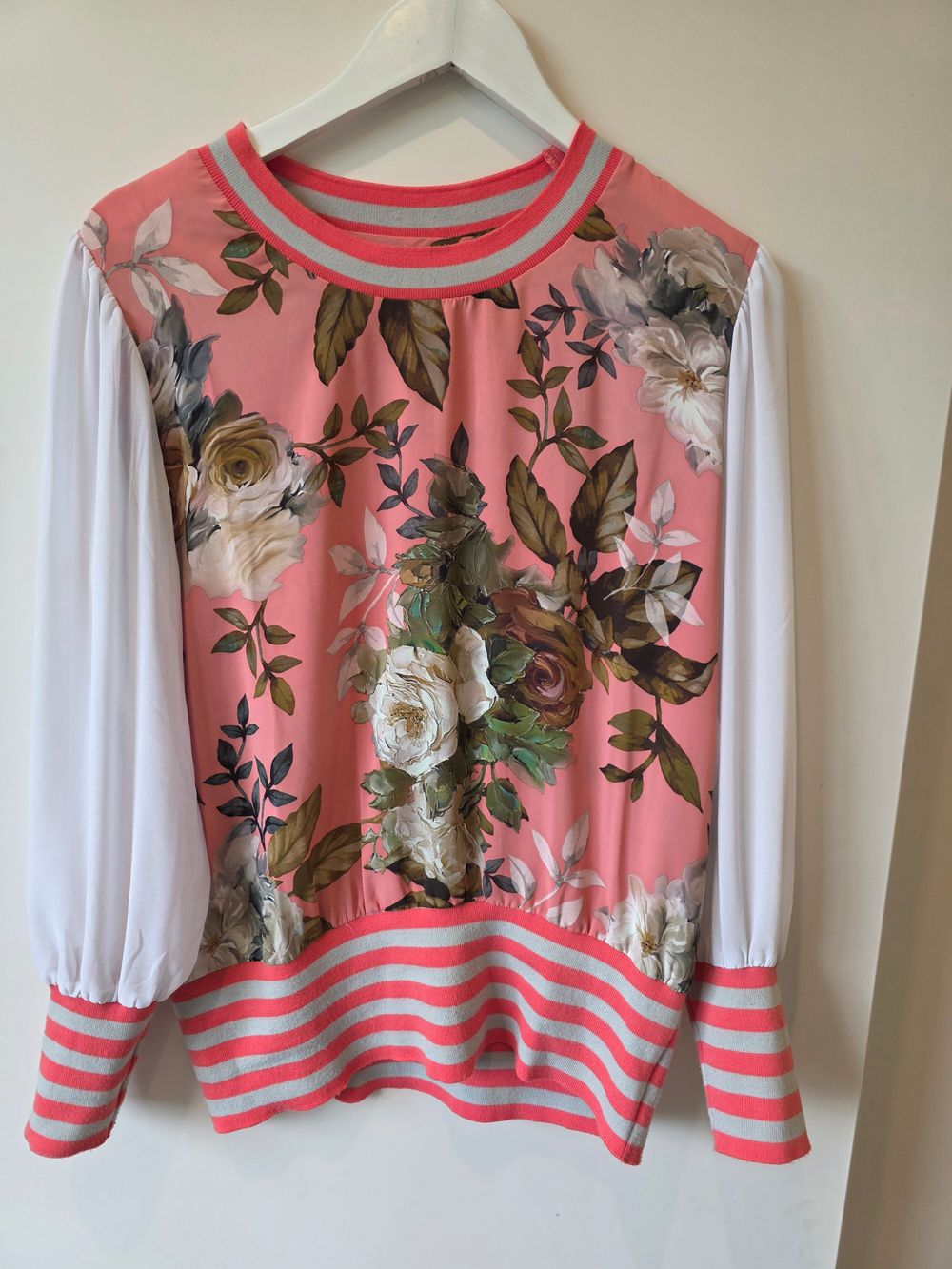 Charlo Floral Pink Top