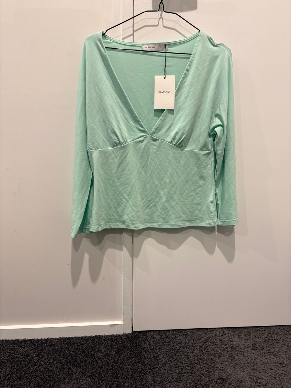 Glassons Mint Green Long Sleeve Top
