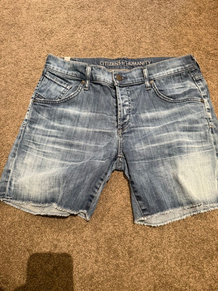 Citizens Of Humanity Blue Denim Shorts - Sz 27