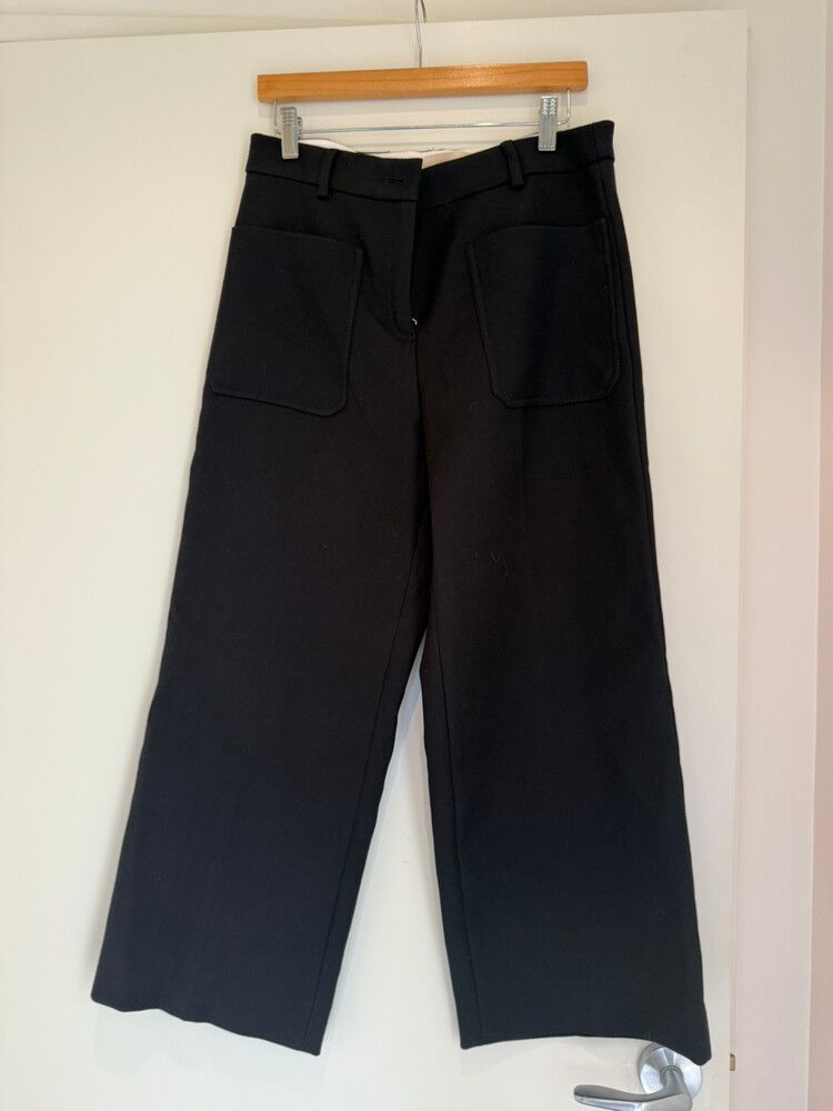 Vanessa Bruno Black Wide Leg Pants