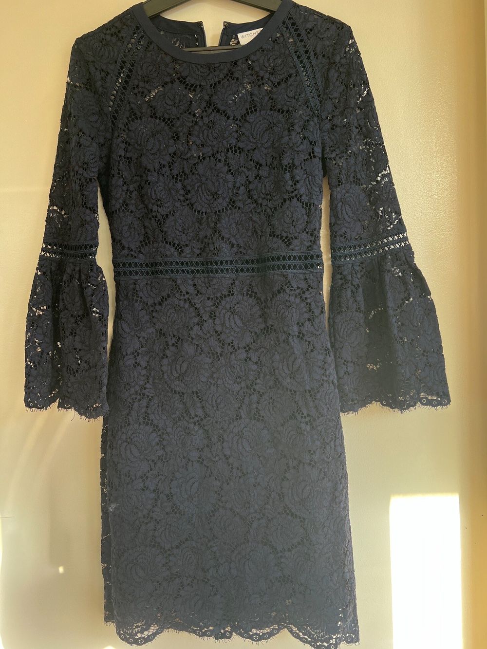 women's vintage lace dresses Vintage Lace Robe Dress – Sew Romantic Designs main image 1