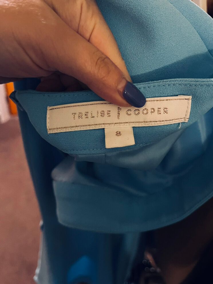 Trelise Cooper Blue Skirt