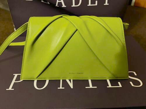 Avocado Green Leather Bag