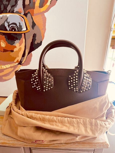 Sexy Christian Louboutin Handbag with Studs – Premium Leather