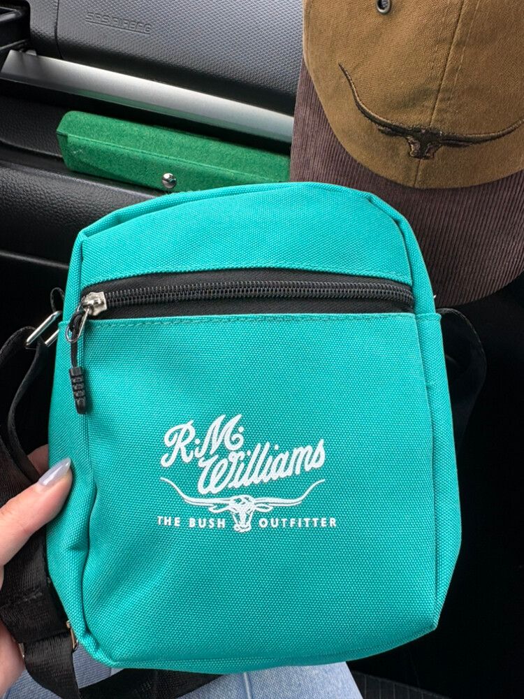 R.M. Williams Turquoise Crossbody Bag
