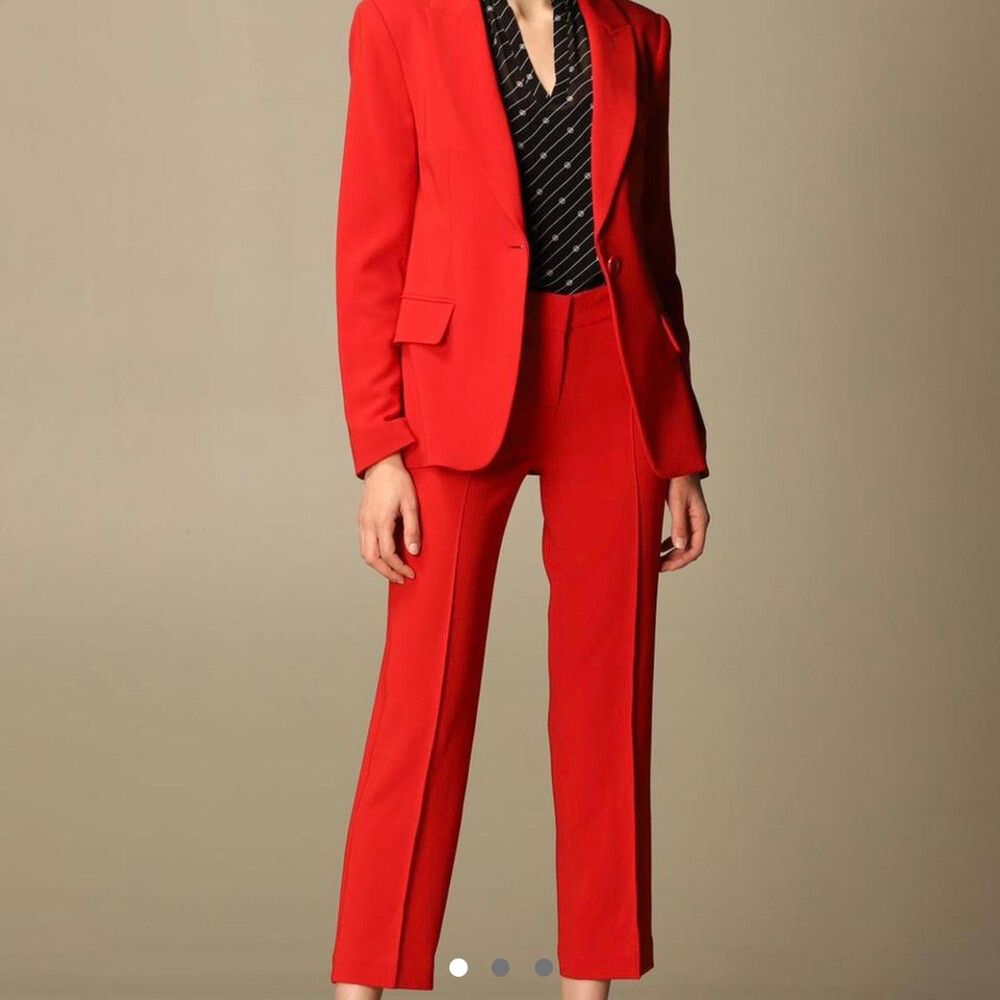 AS NEW RED MICHAEL KORS TROUSERS