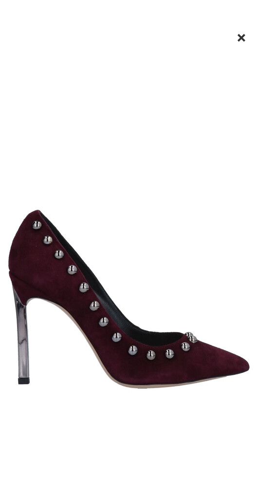 Beautiful Prezioso high heels in burgundy
