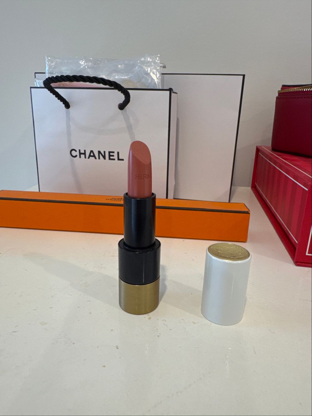 Hermes Satin lipstick #17 Limited Edition Beige Ébloui