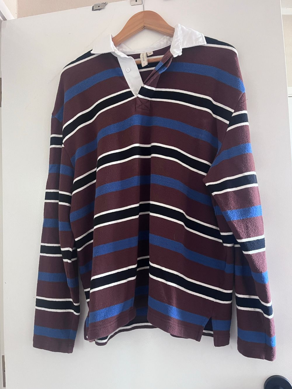 Bec and Bridge striped rugby shirt