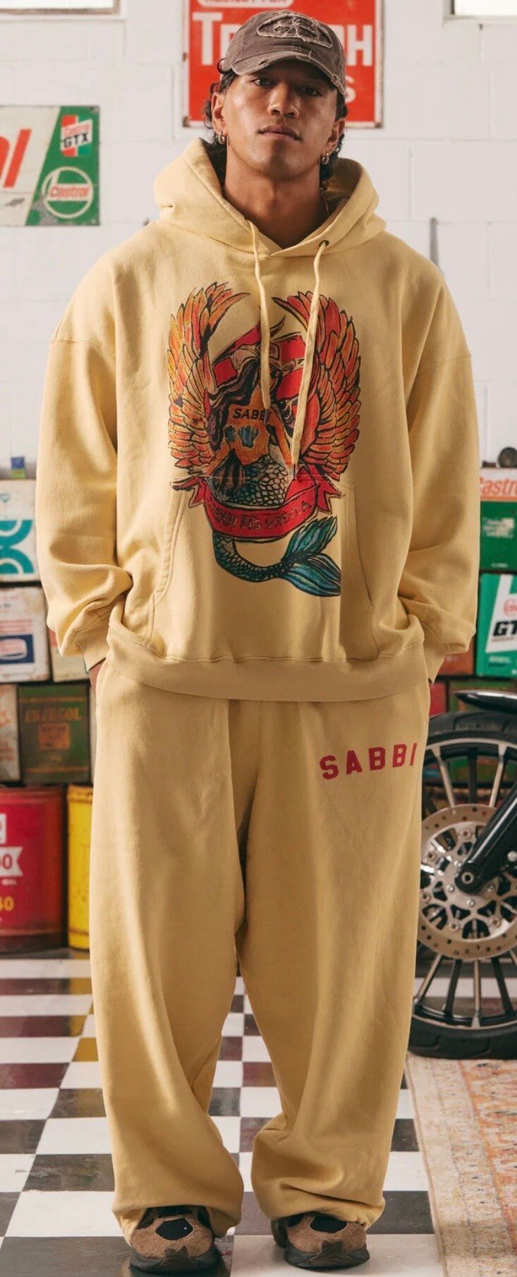 Sabbi Big Brenda Energy Tracksuit  , L sweatshirt M psnts