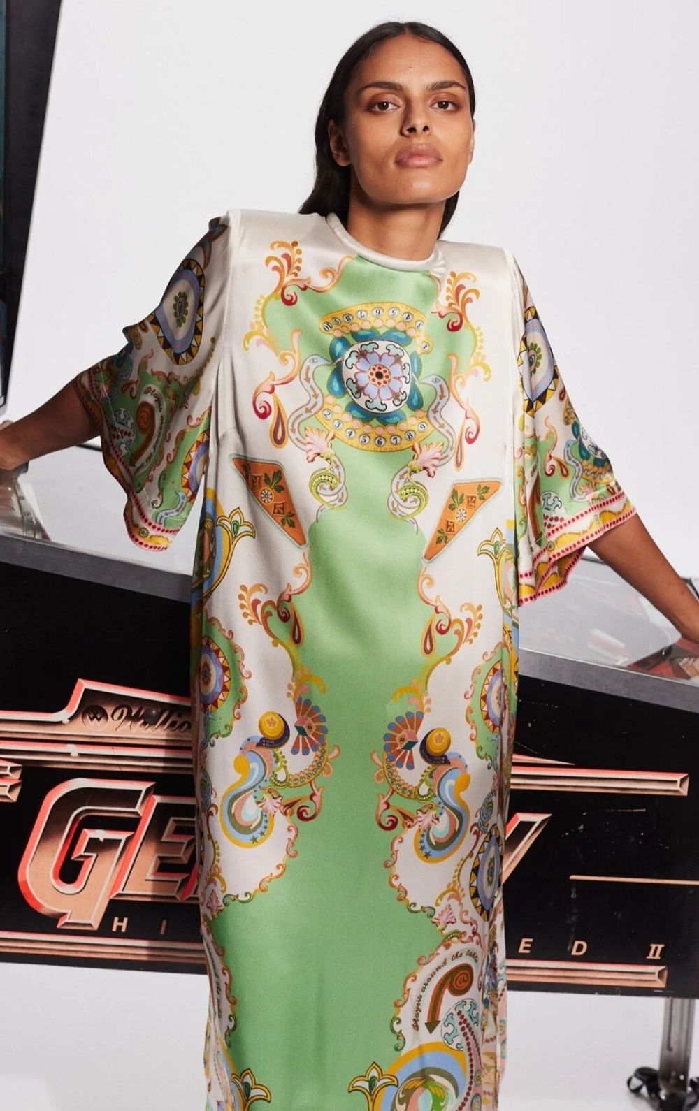 knee length dresses for ladies Alemais main image 1
