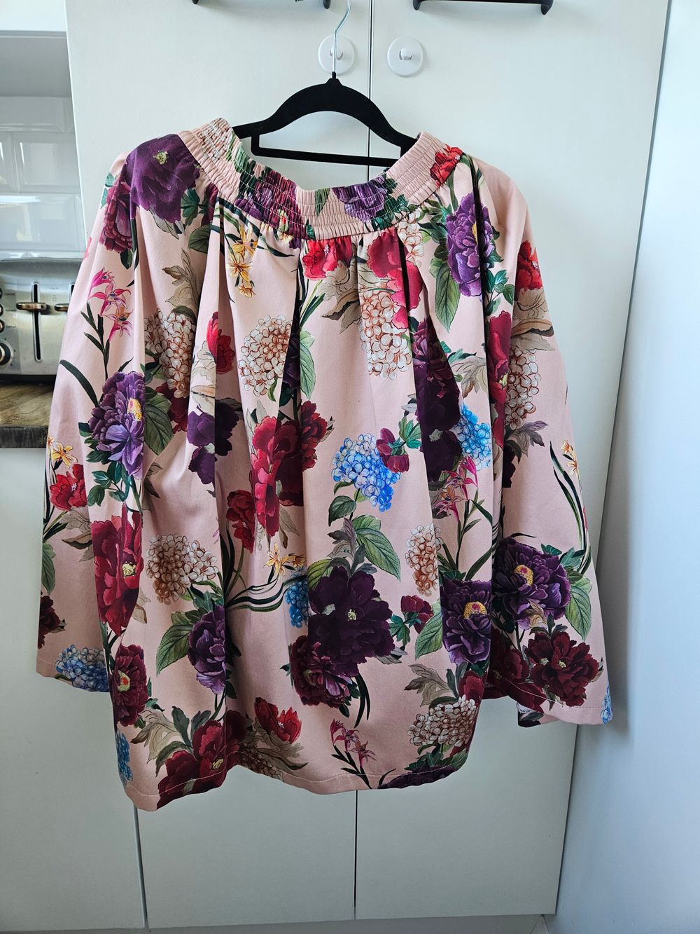 Beautiful floral skirt.