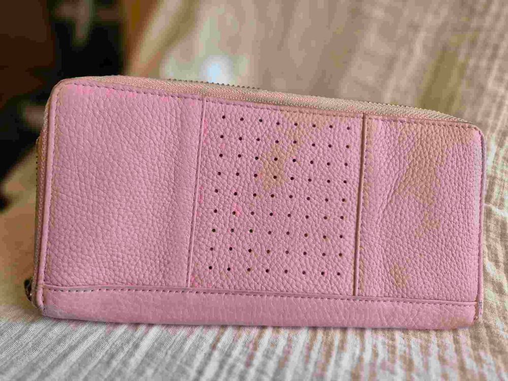 Second Nature Leather Pink Wallet