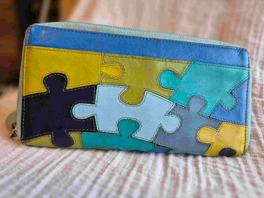 Gabee Multicolour Puzzle Wallet
