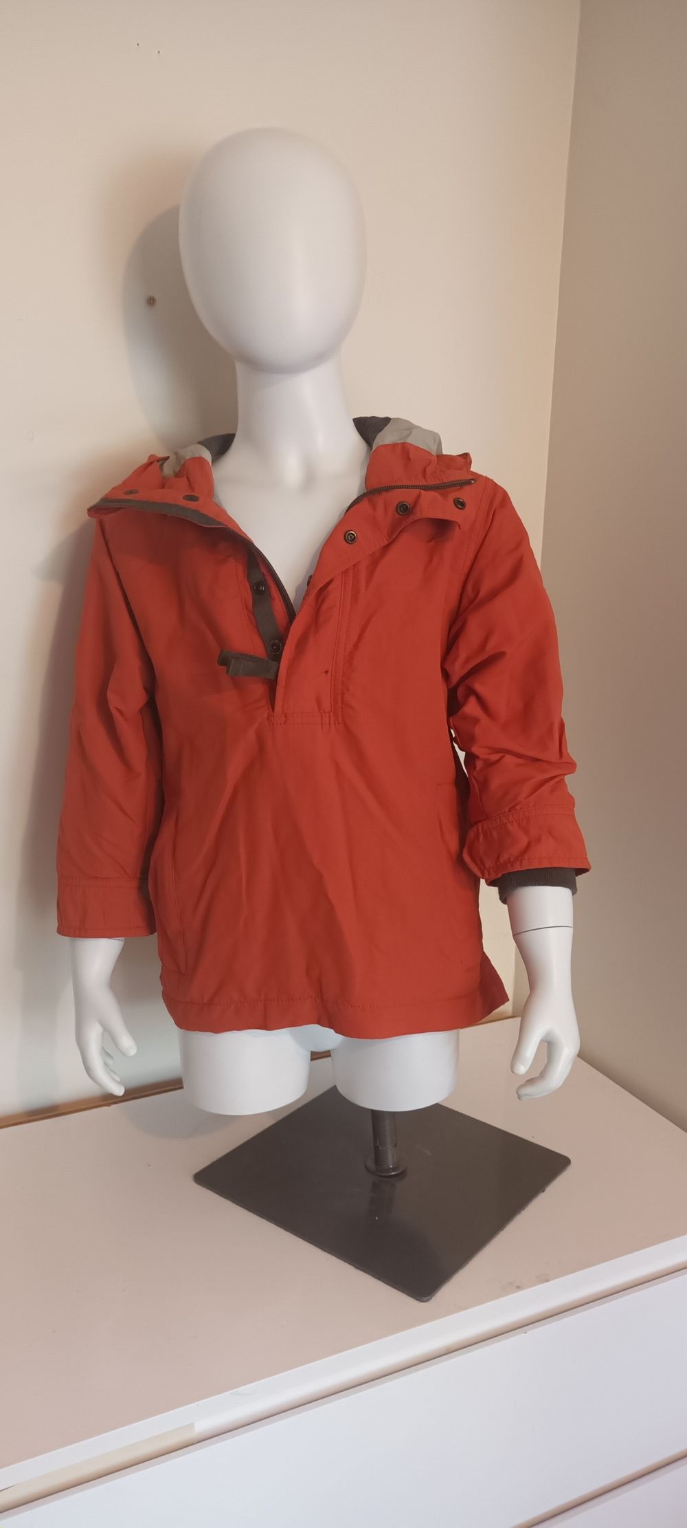Orange jacket