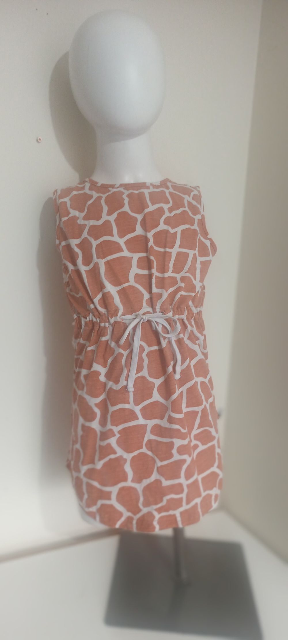 Giraffe Print Sleeveless Dress