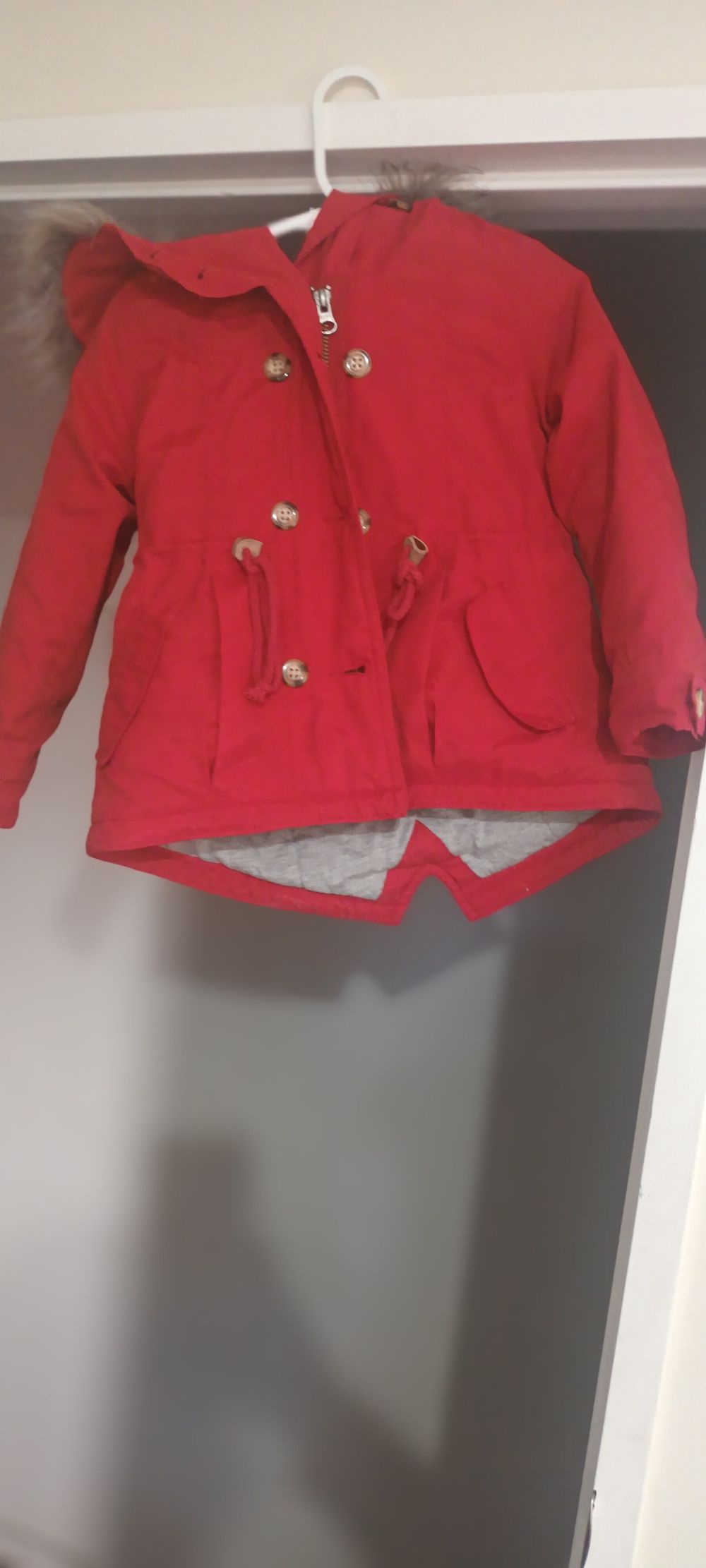 Seed Red Hooded Jacket