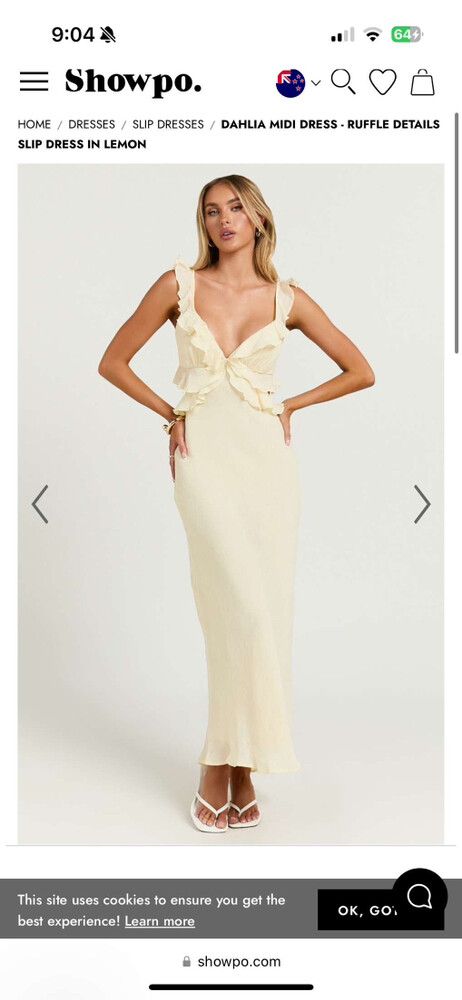 yellow Shopo dress