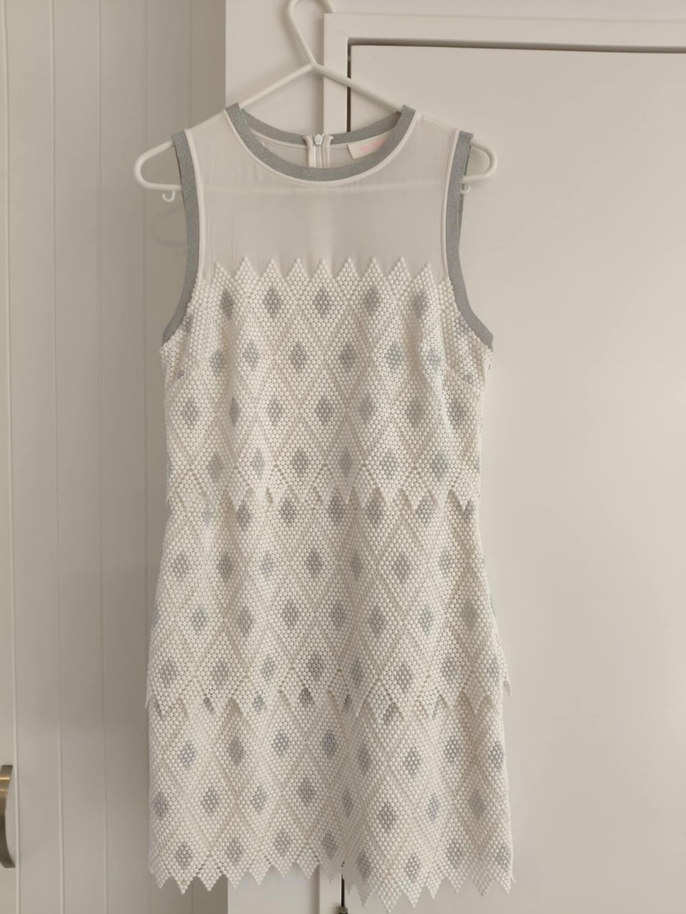 sass and bide silver dress Sass and Bide Twilight of Glimpse Sequinned Mini dress Size 38-8 BNWT $490.00