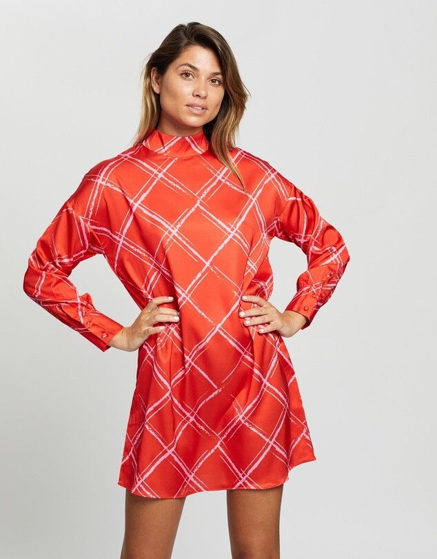NEW long sleeve mini dress