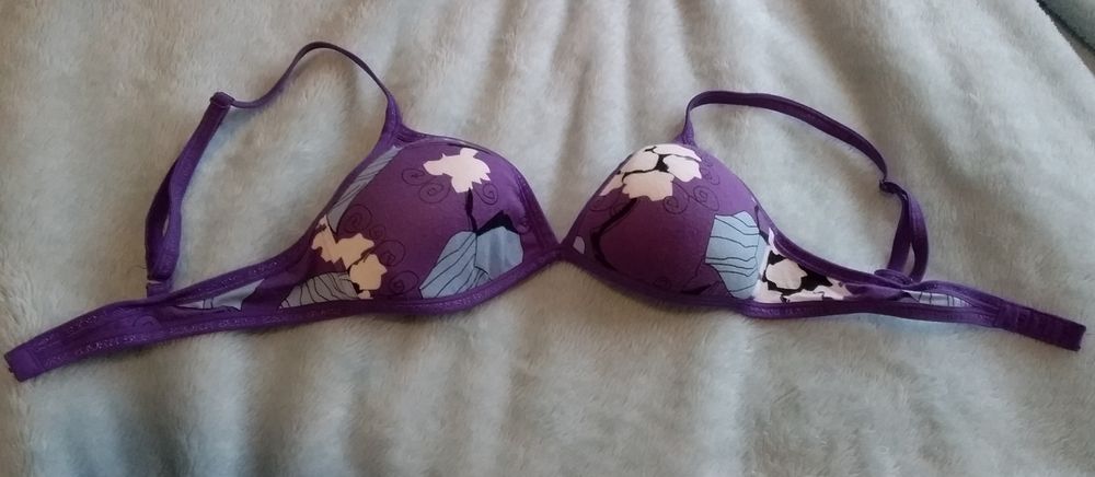Bjorn Borg purple wireless bra