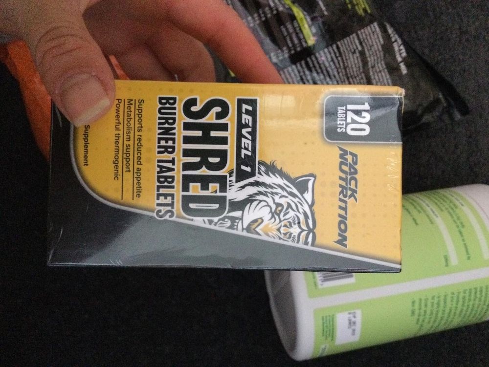 Pack Nutrition Shred tablets