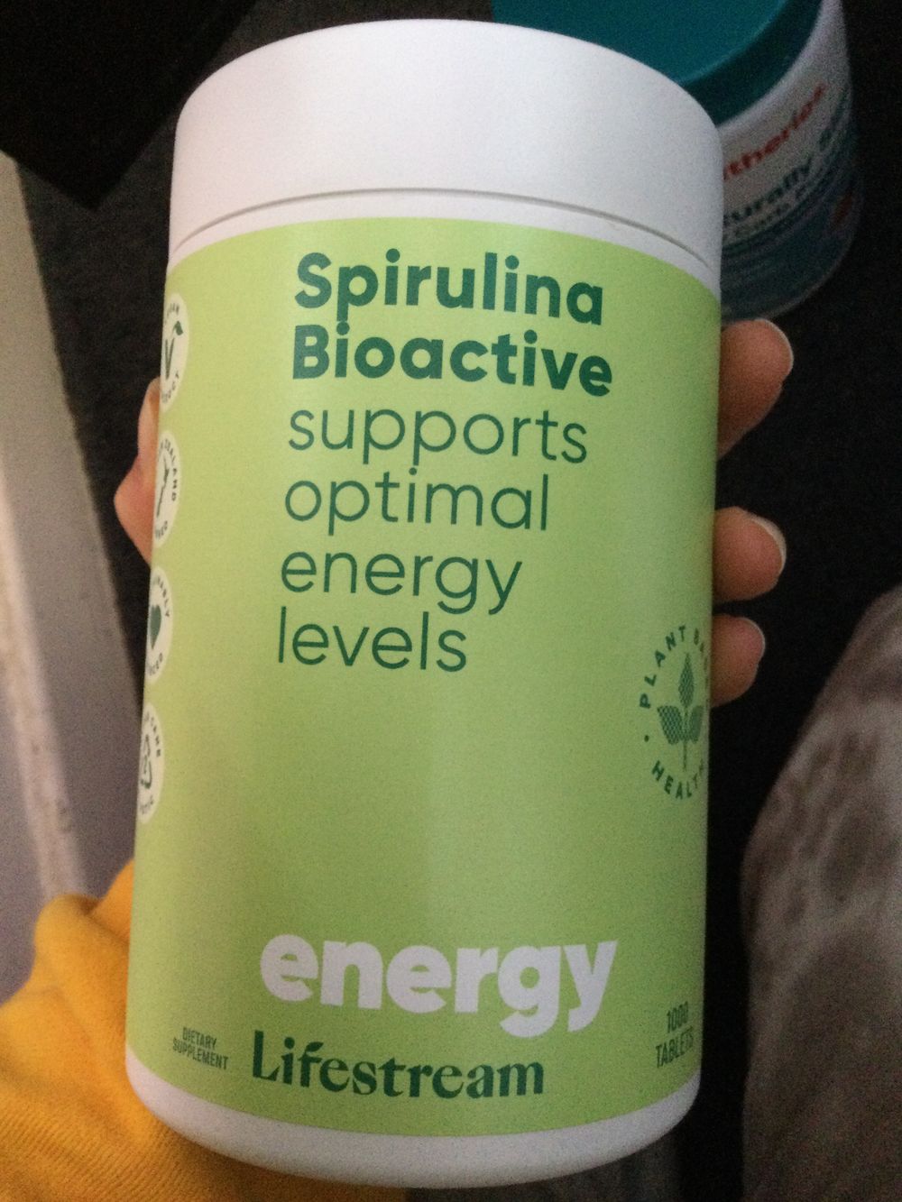 New spirulina vitamins