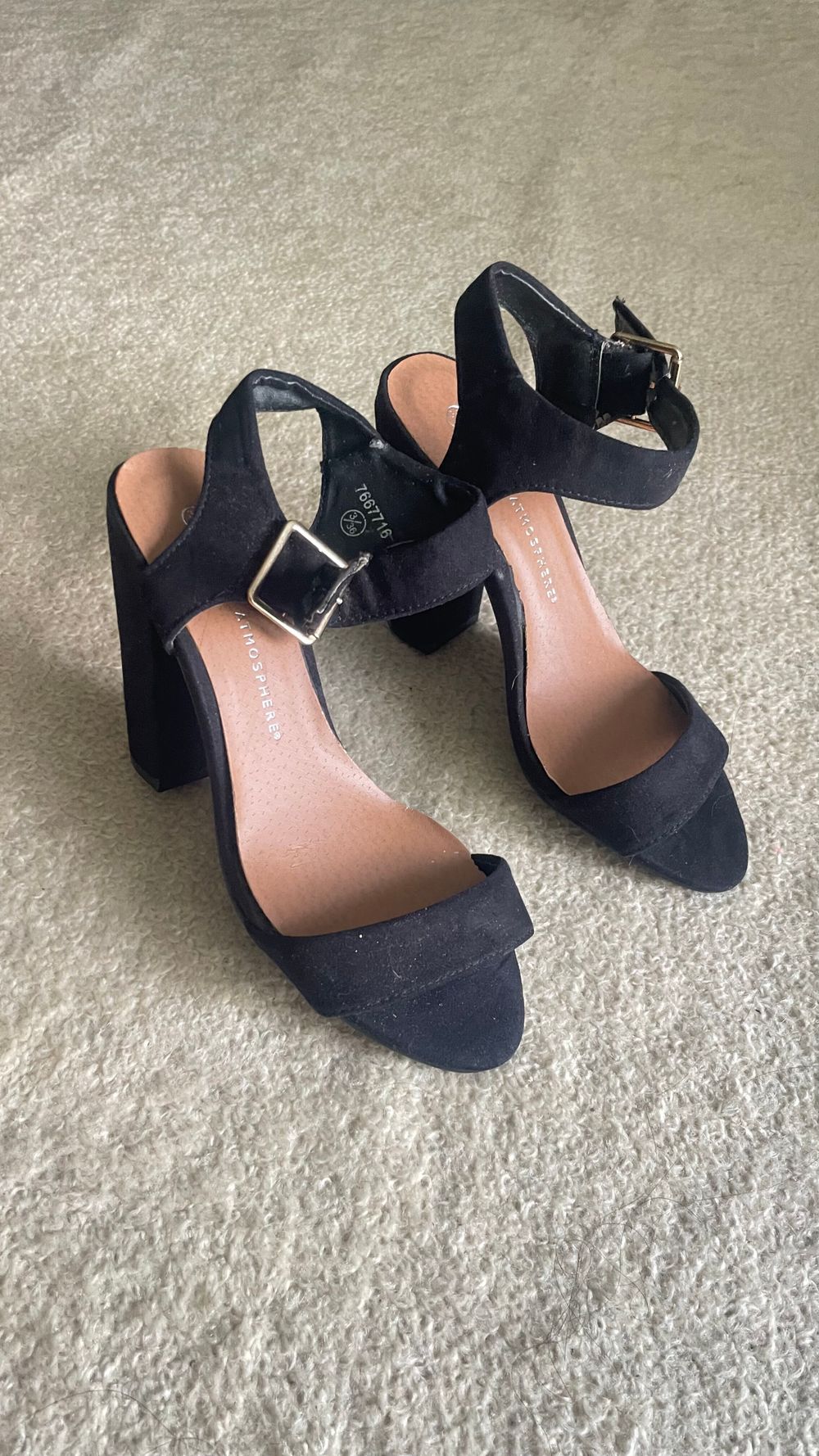 Black heels